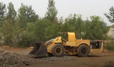 セリウムの車輪の積込み機の地下のプロジェクトのための地下のLhd機械0.6立方メートル