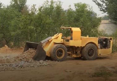 セリウムの車輪の積込み機の地下のプロジェクトのための地下のLhd機械0.6立方メートル