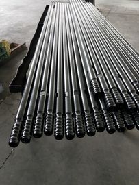 600mm - 6400mmの長さのT38 T45 T51鉱山の石の訓練用具糸延長棒