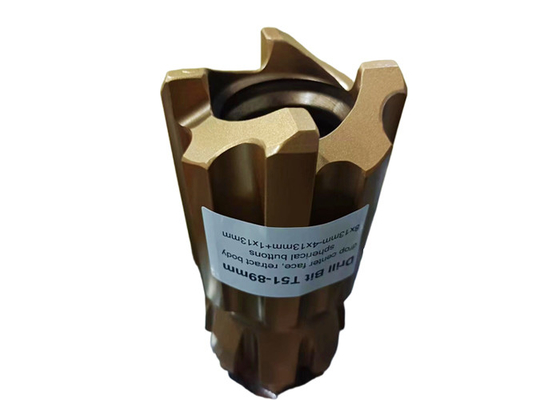 T51-89mm リトラック ウォルフスタン・カービッドドリルビット 長期間のドリリング性能