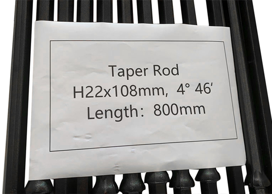 H22x108mm 角型ドリル 鋼棒 4/6/7/11/12 度 長さ 800mm トップハンマードリリング