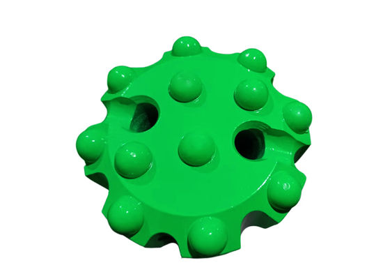 T51-89mm スレッドボタンビット、ベンチドリル用セミバリスティックカーバイド設計