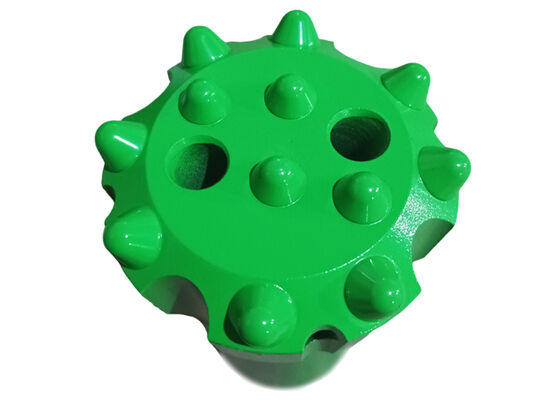 T38 鉱山用スレッド付きハードロックベンチドリリングボタンビット