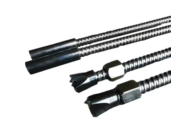 全スレッド鍛造自掘アンカーボルトシステム R23 R32 R38 R51 T76 鉱石採掘トンネルの斜面安定化