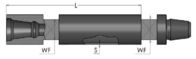 DTH の鋭い用具、F の糸 50-60mm DTH のドリル管を採鉱する 2 インチ