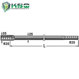 R25 速度の棒の R25 ジンクス 25-R25 の洗い流す穴 8.6 mm