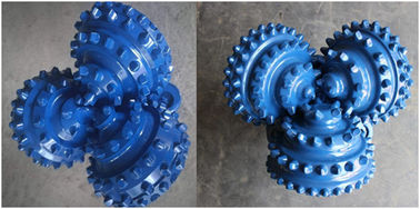青い色鋼鉄ボタン12-1/4 &quot; IADC537 TCIのローラーのTricone石の穴あけ工具の炭化タングステンのハード ロック