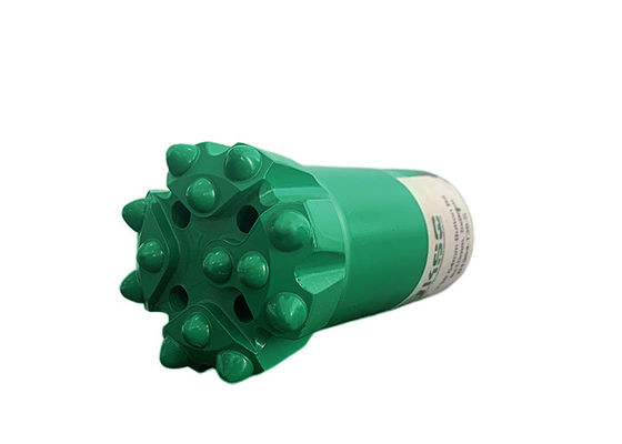 高速採石 T38 64mm 76mm 弾道炭化物糸ボタン ドリル ビット