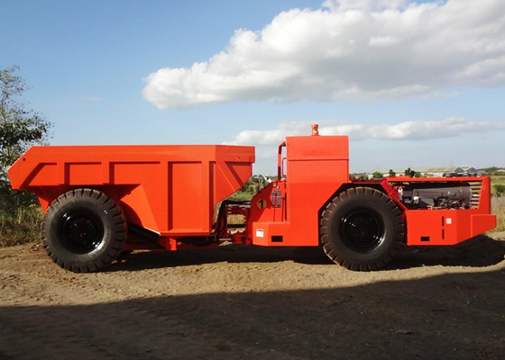 7cbmかダンプ トラック15トンのバケツ容量の地下鉱山の、RT-15薄型のトラック