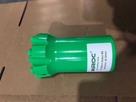 Ballistic  Spherical Button Drill Bit T38 T45 T51 64mm 89mm For Hard Rock Drilling