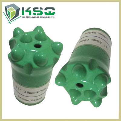 炭化物のジャックのハンマーの長いスカートの先を細くすることボタン ビット 34mm 承認される 7 つのボタン ISO9001