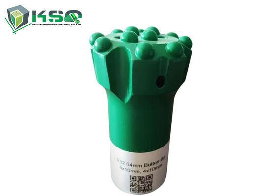 R32 64mmの高い等級YK05の炭化タングステンはボタンの穴あけ工具を挿入する