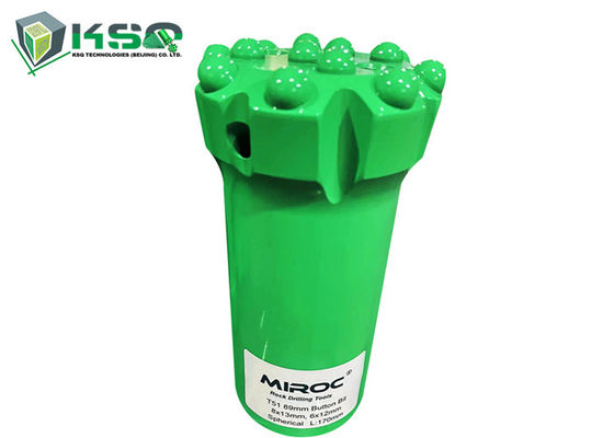 通るT51 89mmボタンの穴あけ工具の炭化タングステン/14のボタン