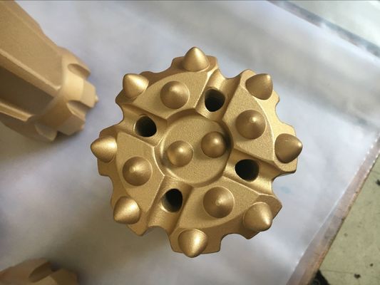 T51 Retracの低下の中心弾道ボタンの穴あけ工具64mm 76mm 89mm 102mm