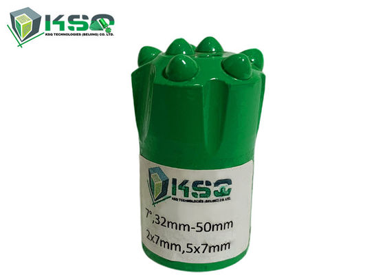 先を細くされたボタン ビット短いスカート7の程度32-50mmにトンネルを掘る鉱山の訓練