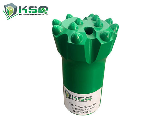 長い耐用年数のドリルT38はボタン ビット直径76mmに通した
