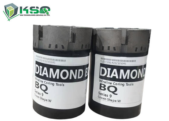BQ 浸透されたダイヤモンドコアドリルビット 鉱山/鉱物線探査用