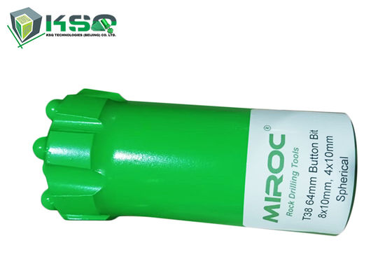 T38 64mm トップハンマーロックドリルボタンビット