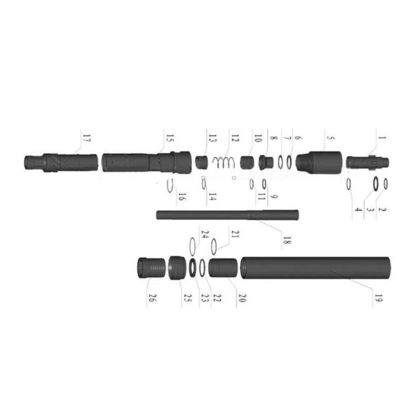 多用性DTHドリリングハンマー 穴 60-305mm