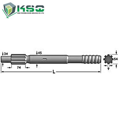 地図書の Copco のドリルのすねのアダプター COP1238