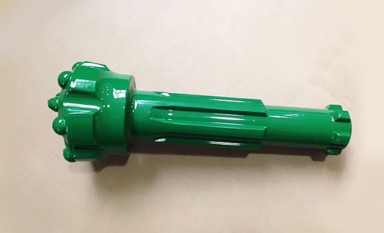 球形および放物線弾道ボタンが付いている76mmのBR2 DTHの穴あけ工具