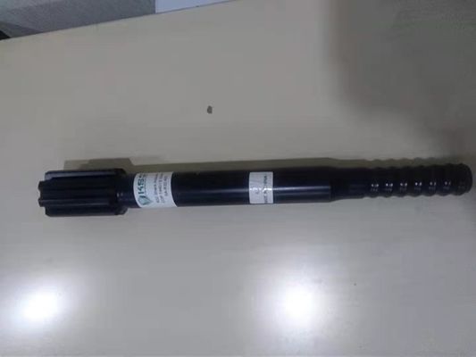 通された穴あけ工具のドリルのすねのアダプターの鉱山機械は石の掘削装置のスプライン8の警察官1440のためのR32を分けます