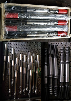 高力地下鉱山のドリルのすねのアダプターR32 R38 T38の糸