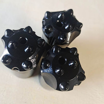 石ドリルの予備品は12度7つの炭化物の挿入物が付いているDrilビットの先を細くしました