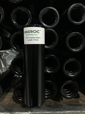 T45 210mm通されたロッド止め金具の袖の採掘機の付属品