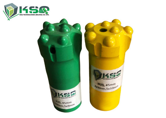 漂うことおよびトンネルを掘ることのための球形ボタン ビット石訓練R25