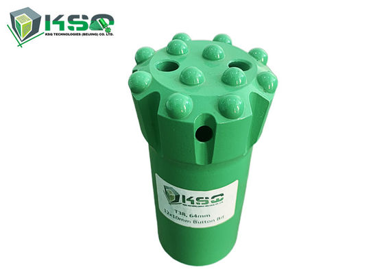 高速採石 T38 64mm 76mm 弾道炭化物糸ボタン ドリル ビット