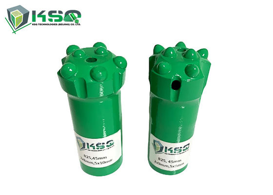 R25短いスカート球形Dia.33-45mmの炭化タングステンボタンの穴あけ工具